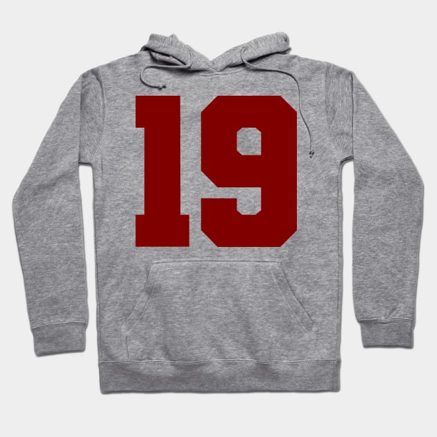 Nineteen Hoodie by colorsplash